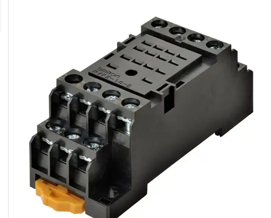 4PDT RELAY SOCKET DIN RAIL TYPE